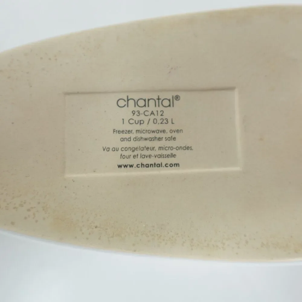 Chantal White Baking Dish Carrot Shape 1 Cup